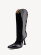 Mirror heeled boots