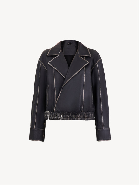 Leather Biker Jacket