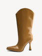 Mirror heeled boots