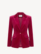 Ruby Velvet Blazer