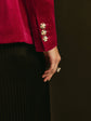 Ruby Velvet Blazer
