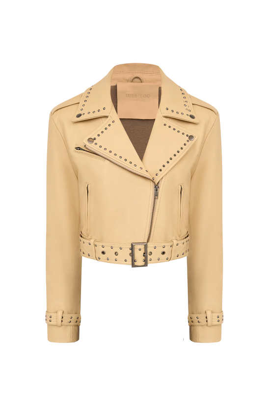 Petra leather jacket