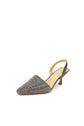 Crystal Slingback Pumps